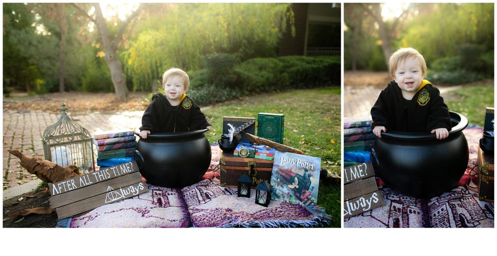 Harry Potter Themed First Birthday Photos