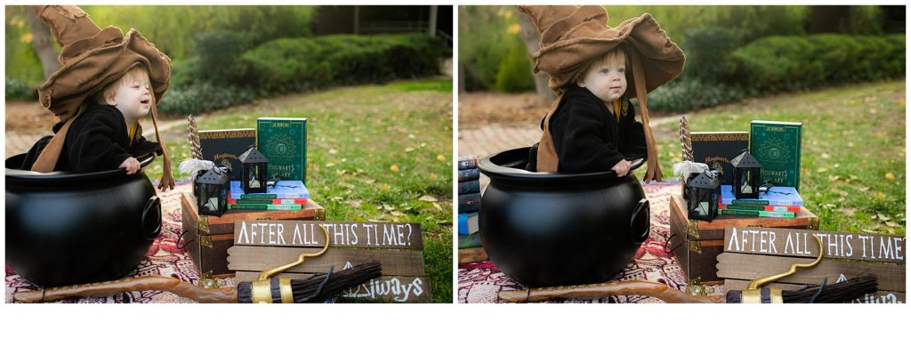 Harry Potter Themed First Birthday Photos